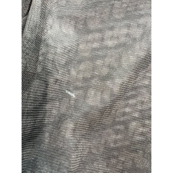 Jeu Illimite Cutout Mesh Top in Brown - Picture 5 of 7